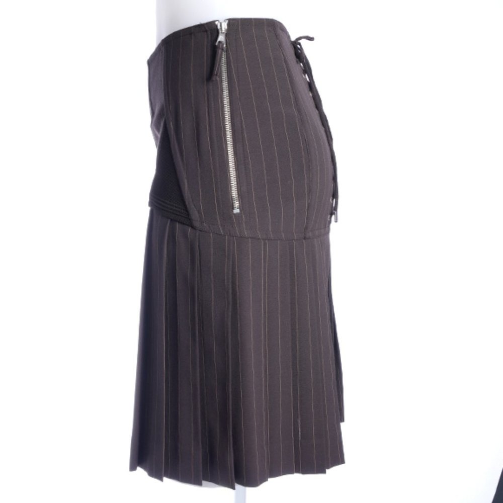 Jean Paul Gaultier corset lace-up mini skirt sz4 - Picture 5 of 12